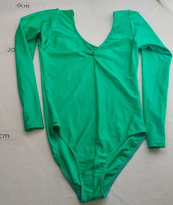 GREEN LONG SLEEVE LEOTARD