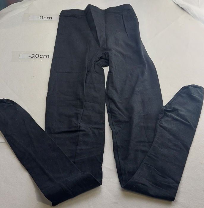 THICK BLACK COTTON LEGGING TIGHTS