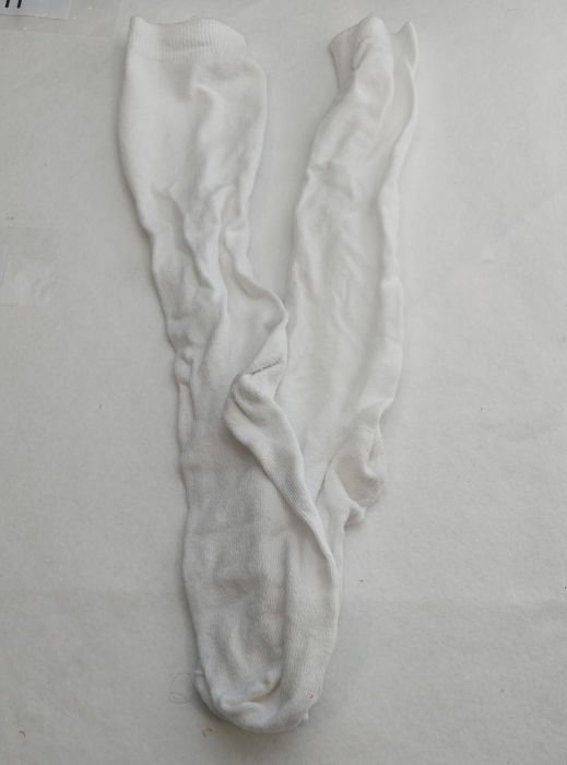 WHITE SCHOOL SOCKS