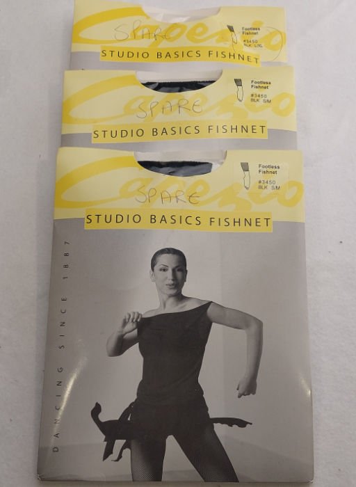 FOOTLESS FISHNET STOCKINGS