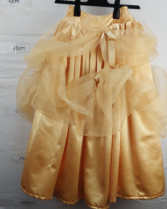 SATIN LONG SKIRT