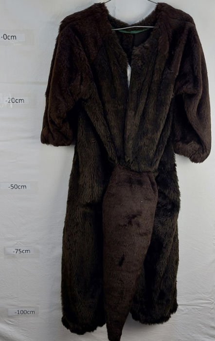 BROWN ANIMAL FAUX FUR   