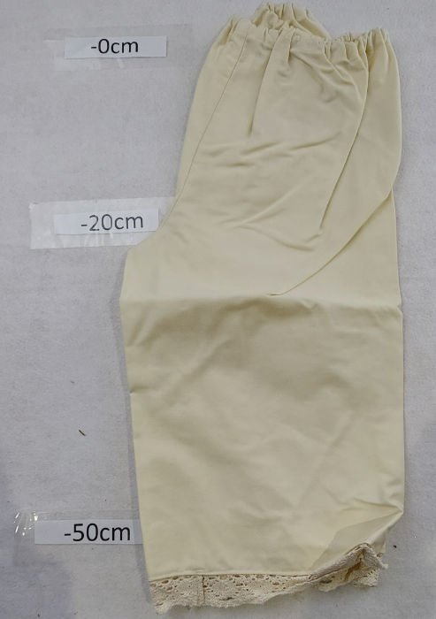 CREAM BLOOMERS PERIOD