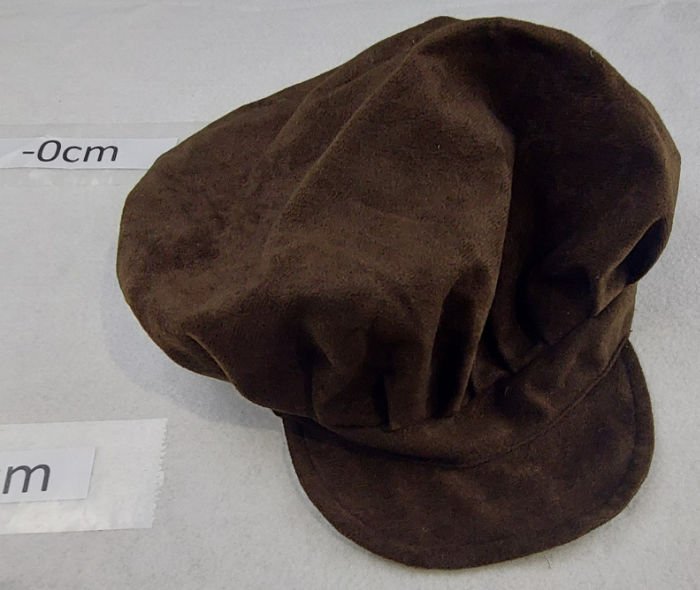 BAKER BOY HAT BROWN PERIOD STEAMPUNK