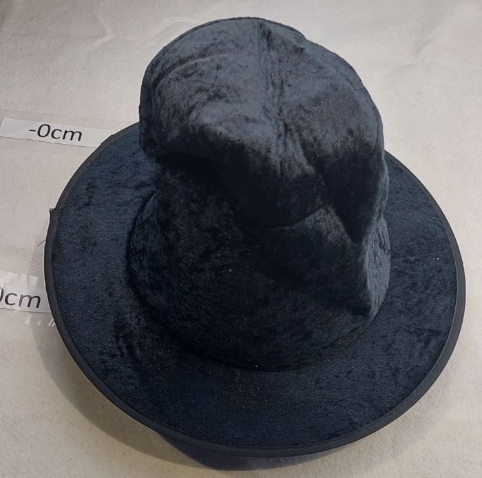BLACK SOFT TOP HAT PERIOD