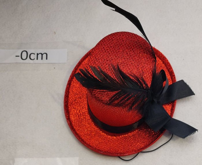 SMALL RED RIDING HAT