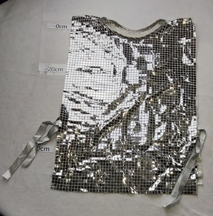 SILVER BIBS TOP