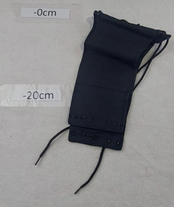 WAIST CORSET BLACK