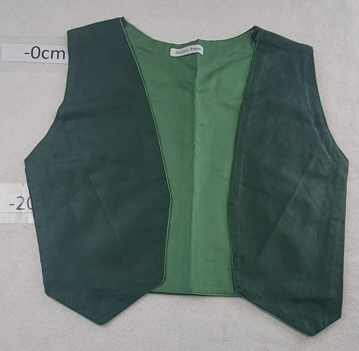 DARK GREEN WAISTCOAT
