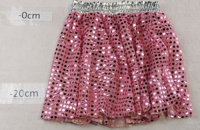 SEQUIN PINK SKIRT