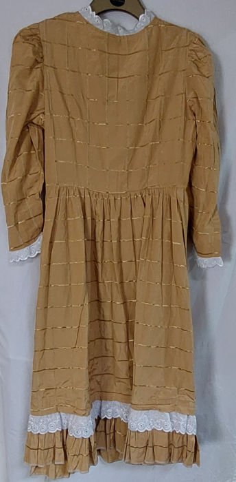GOLD VINTAGE PERIOD DRESS