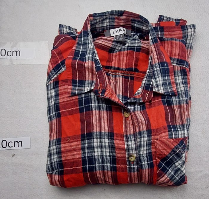 CHECK SHIRT LONG SLEEVE COTTON