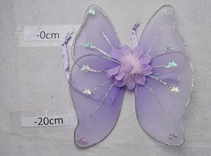 PURPLE FLOWER FAIRY WINGS