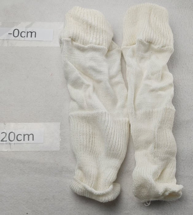 LEG WARMERS WHITE