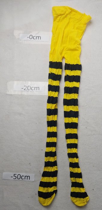 YELLOW AND BLACK TIGHTS