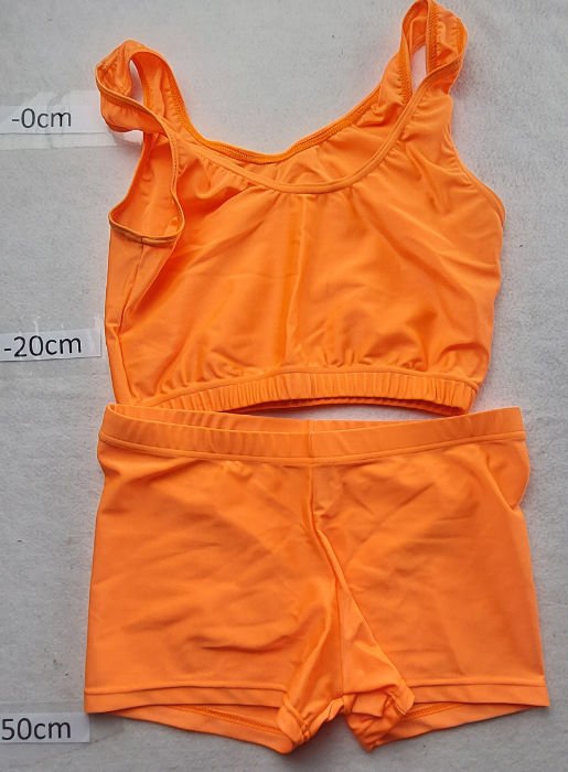 BRIGHT ORANGE NYLON SET 